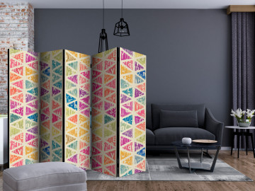 Paravan - Letters nad Triangles II [Room Dividers] - Img 2