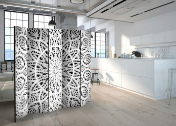 Paravan - White Mandala II [Room Dividers] - Img 2