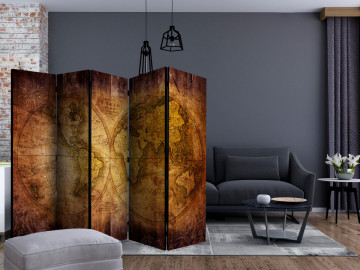 Paravan - World on old map II [Room Dividers] - Img 2
