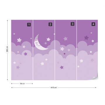 Sleepy Skies in Purple - Img 3