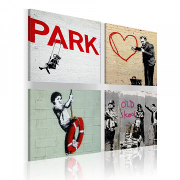 Tablou - Banksy - urban inspiration - Img 1