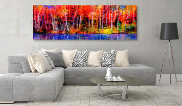 Tablou - Colorful Autumn Trees - Img 4