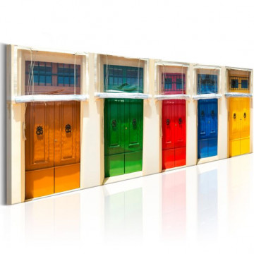 Tablou - Colourful Doors - Img 1