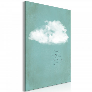 Tablou - Cumulus and Birds (1 Part) Vertical - Img 1