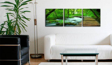 Tablou - Forest broadwalk - triptych - Img 4