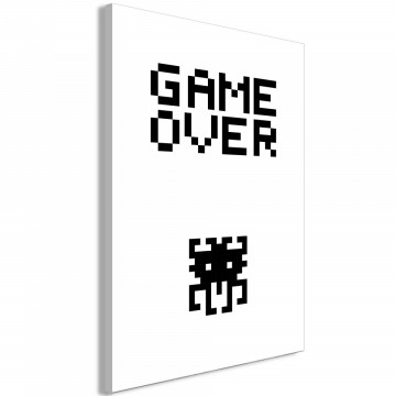 Tablou - Game Over (1 Part) Vertical - Img 1