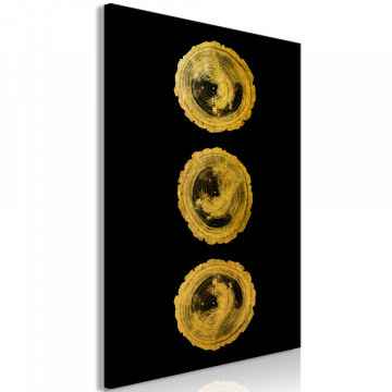 Tablou - Golden Knots (1 Part) Vertical - Img 1