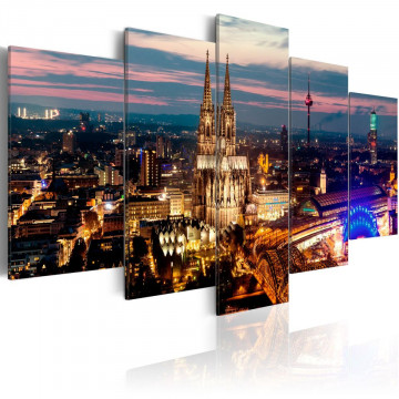 Tablou - Koeln: Night Panorama - Img 1