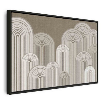 Tablou - Line-art - mountain motif - Img 2