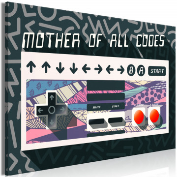 Tablou - Mother of All Codes (1 Part) Wide - Img 1