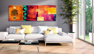 Tablou - Orange Abstraction - Img 2