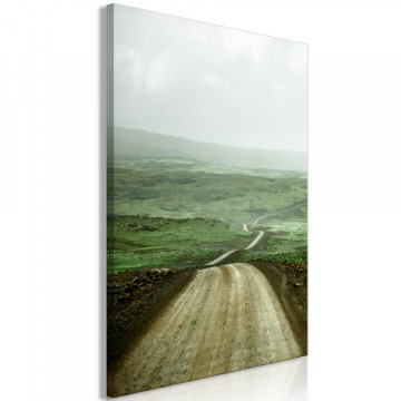 Tablou - Road Across the Plains (1 Part) Vertical - Img 1