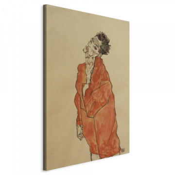 Tablou - Self-Portrait (Man in Orange Jacket) - Img 1
