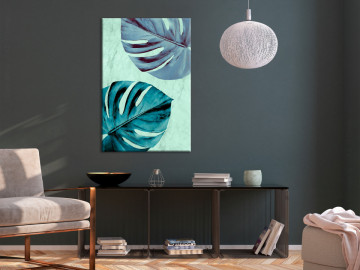 Tablou - Tropical Turquoise (1 Part) Vertical - Img 2