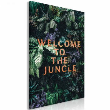 Tablou - Welcome to the Junge (1 Part) Vertical - Img 1