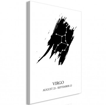 Tablou - Zodiac Signs: Virgo (1 Part) Vertical - Img 1