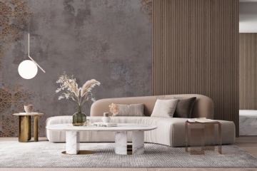Tapet premium Perete cu decoratii aramii - Img 4