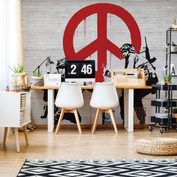 Banksy Graffiti Photo Wallpaper Wall Mural - Img 2