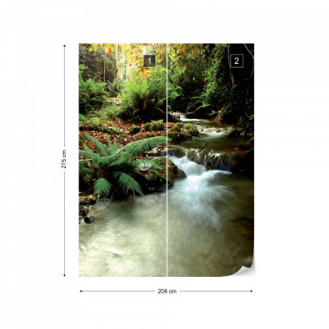 Deer In Forest Photo Wallpaper Wall Mural - Img 11