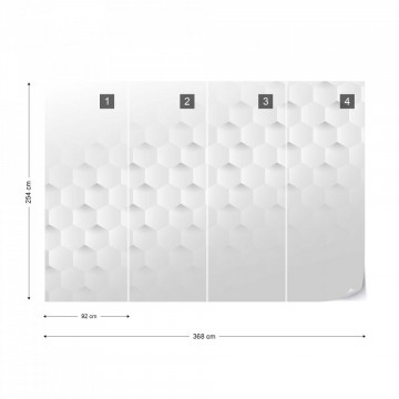 Fototapet 3D – Model Hexagonal - Img 8