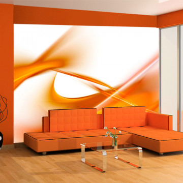 Fototapet - abstract - orange - Img 1