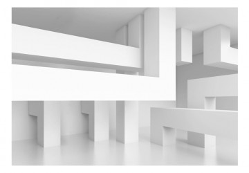 Fototapet autoadeziv - Alabaster maze - Img 2