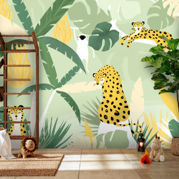 Fototapet - Cheetahs in the Jungle - First Variant - Img 1