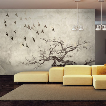 Fototapet - Flock of birds - Img 1