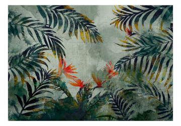 Fototapet - Jungle Flowers - Img 2