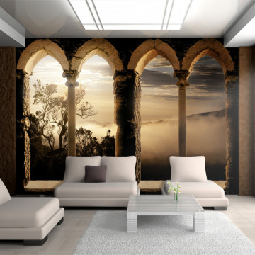 Fototapet - Mountain monastery - Img 1