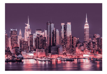 Fototapet - NYC: Purple Nights - Img 2