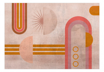 Fototapet - Pink Arcs - Img 2
