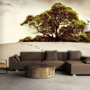 Fototapet - Tree in the desert - Img 1