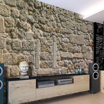 Fototapet - Wall From Stones - Img 1
