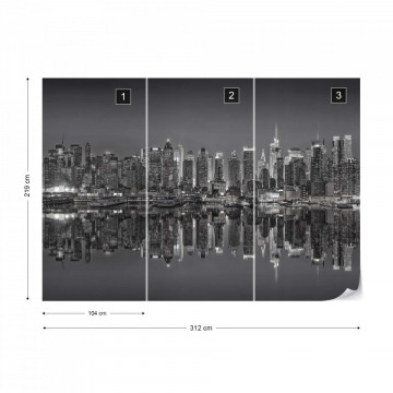 New York – Reflexie în Apă, Alb-Negru - Img 15