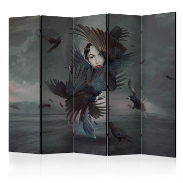 Paravan - Covered in feathers II [Room Dividers] - Img 1