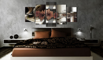 Tablou - Abstraction and Amaryllis - Img 2