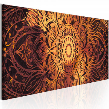 Tablou - Amber Mandala - Img 1