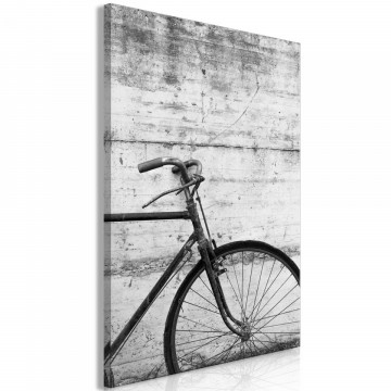 Tablou - Bicycle And Concrete (1 Part) Vertical - Img 1