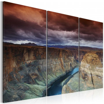 Tablou - Clouds over the Grand Canion in Colorado - Img 1