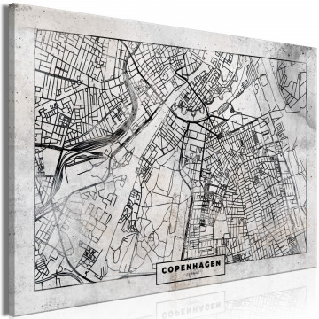 Tablou - Copenhagen Plan (1 Part) Wide - Img 1