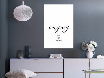 Tablou - Enjoy the Little Things (1 Part) Vertical - Img 1