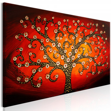 Tablou - Fiery Tree (1 Part) Narrow - Img 1