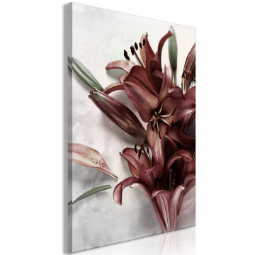 Tablou - Floral Form (1 Part) Vertical - Img 1