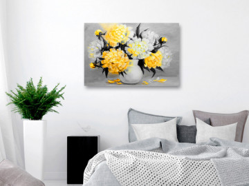 Tablou - Fragrant Colours (1 Part) Wide Yellow - Img 2