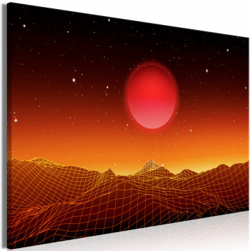 Tablou - Futuristic landscape (1 Part) Wide - Img 2