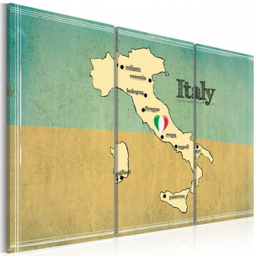 Tablou - Heart of Italy - triptych - Img 1