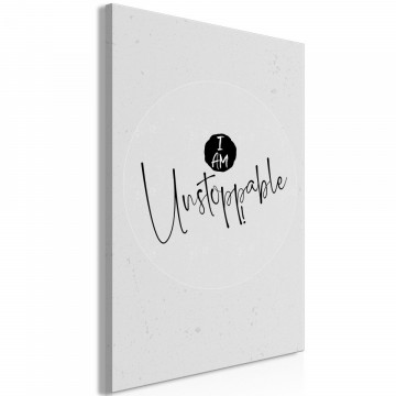 Tablou - I Am Unstoppable (1 Part) Vertical - Img 2