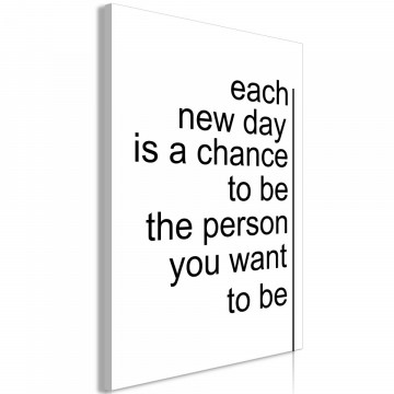 Tablou - Inspirational Quotes (1 Part) Vertical - Img 1