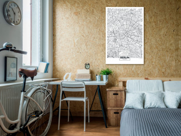 Tablou - Map of Berlin (1 Part) Vertical - Img 2